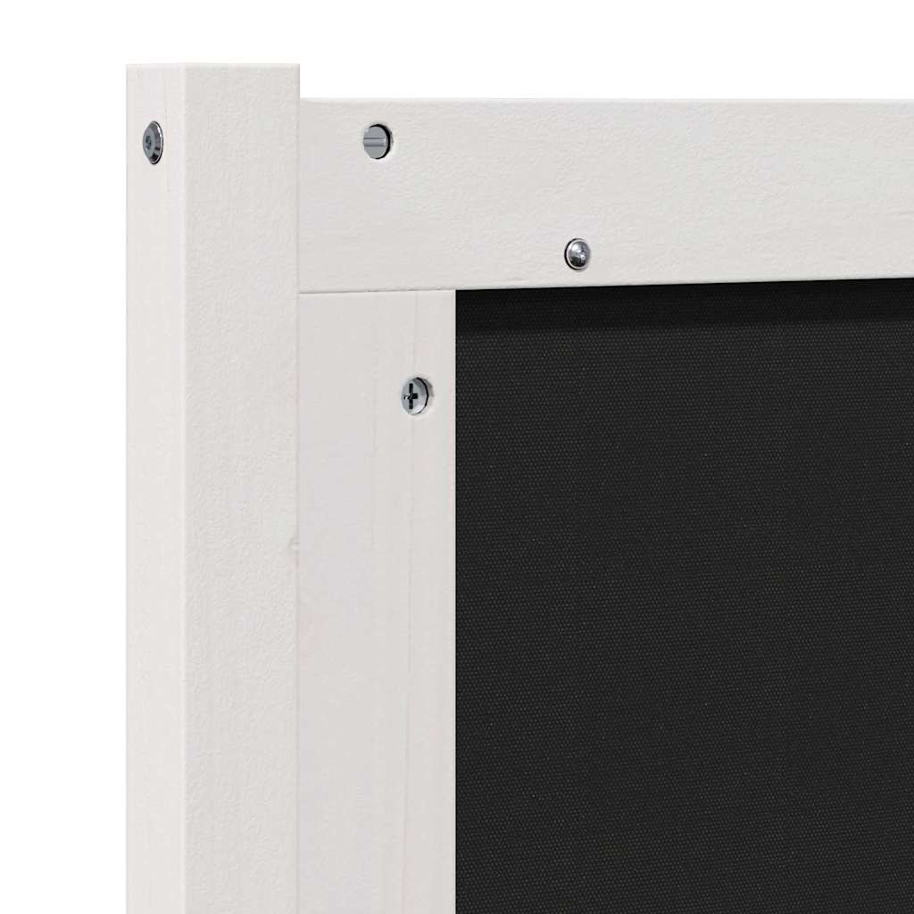 Cabeceira estofada com cabeceira Branco 75 cm