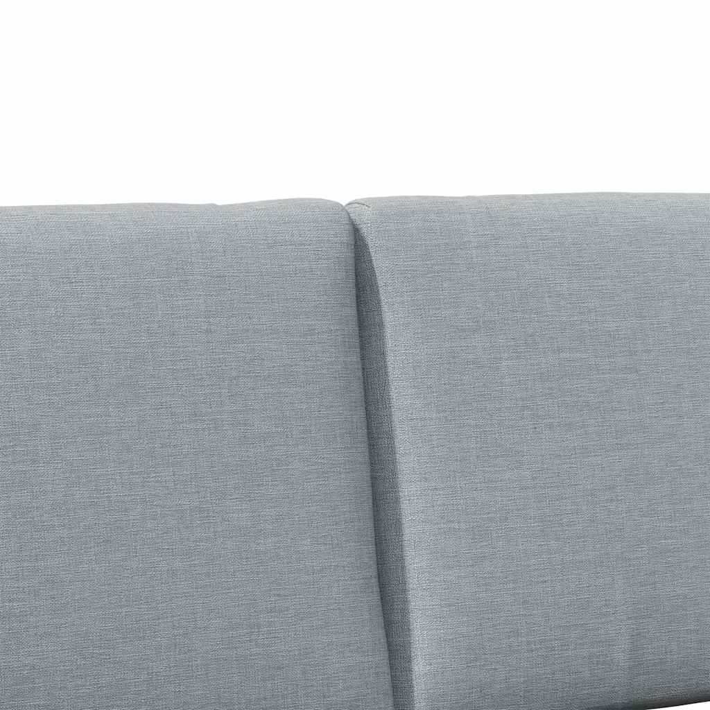 Cabeceira estofada Cinzento-claro 75 cm