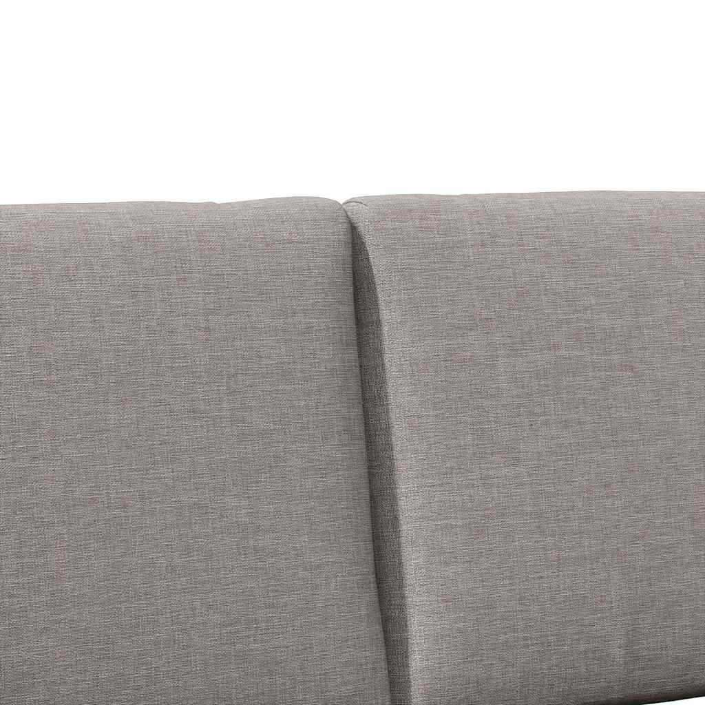 Cabeceira estofada Cinzento-claro 75 cm