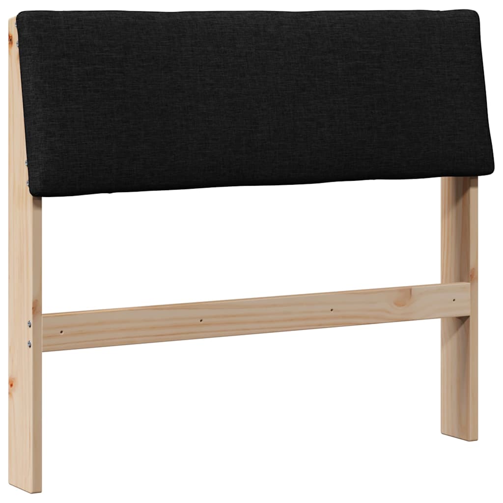 Cabeceira estofada Cinzento-claro 75 cm