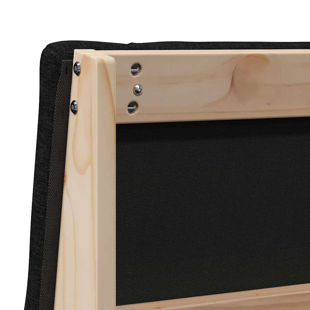 Cabeceira estofada Cinzento-claro 75 cm