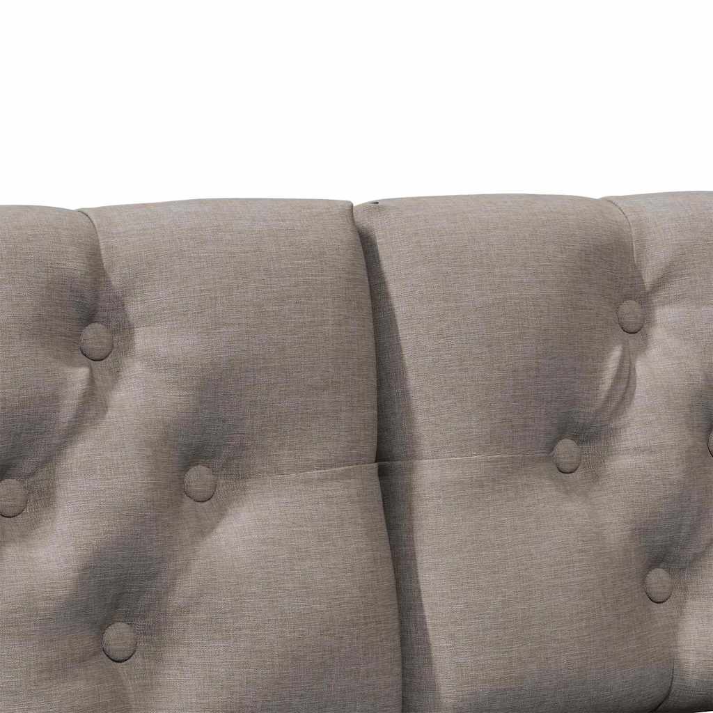 Cabeceira estofada Cinzento-claro 75 cm
