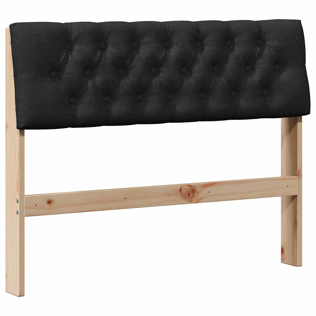 Cabeceira estofada Cinzento-claro 75 cm