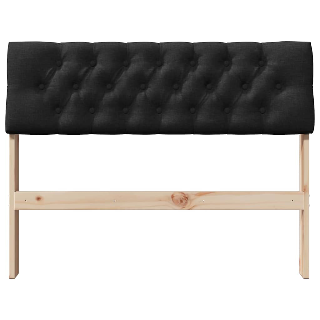 Cabeceira estofada Cinzento-claro 75 cm