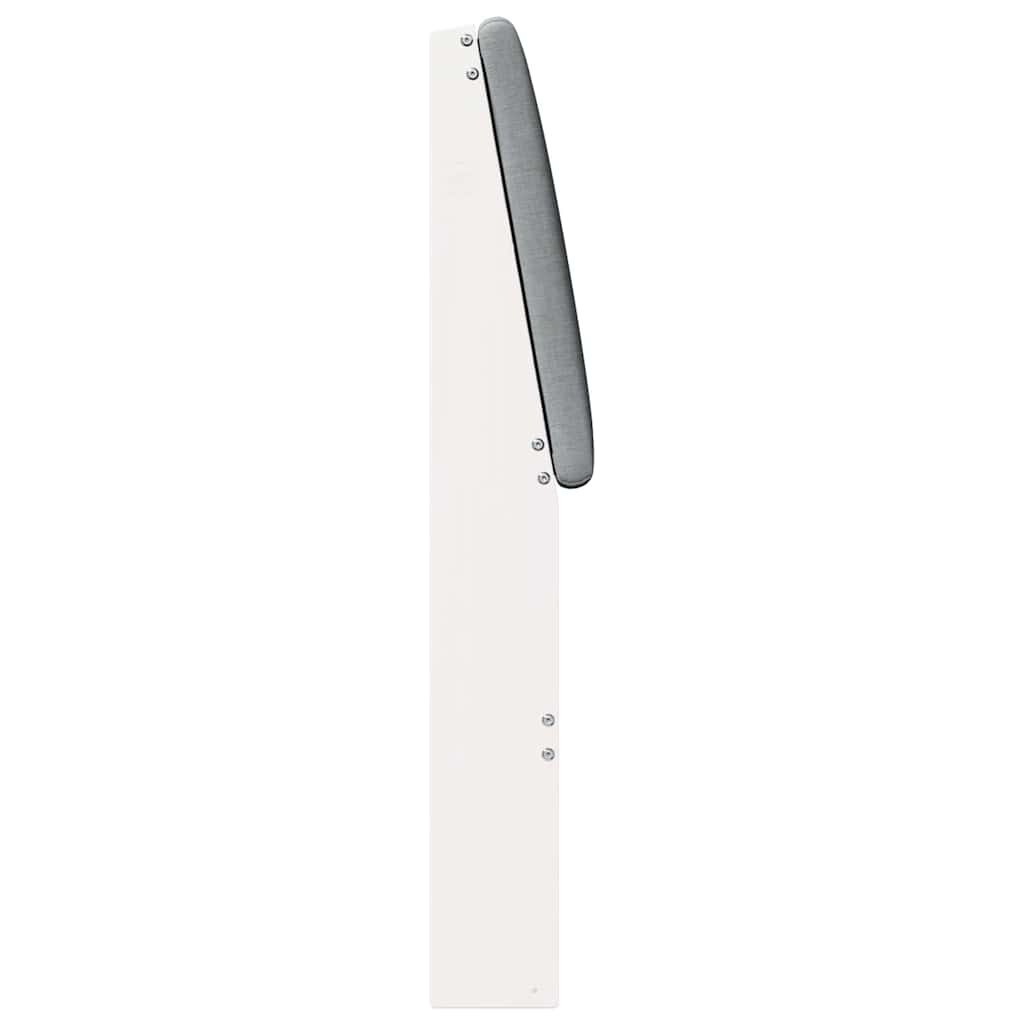Cabeceira estofada Cinzento-claro 75 cm