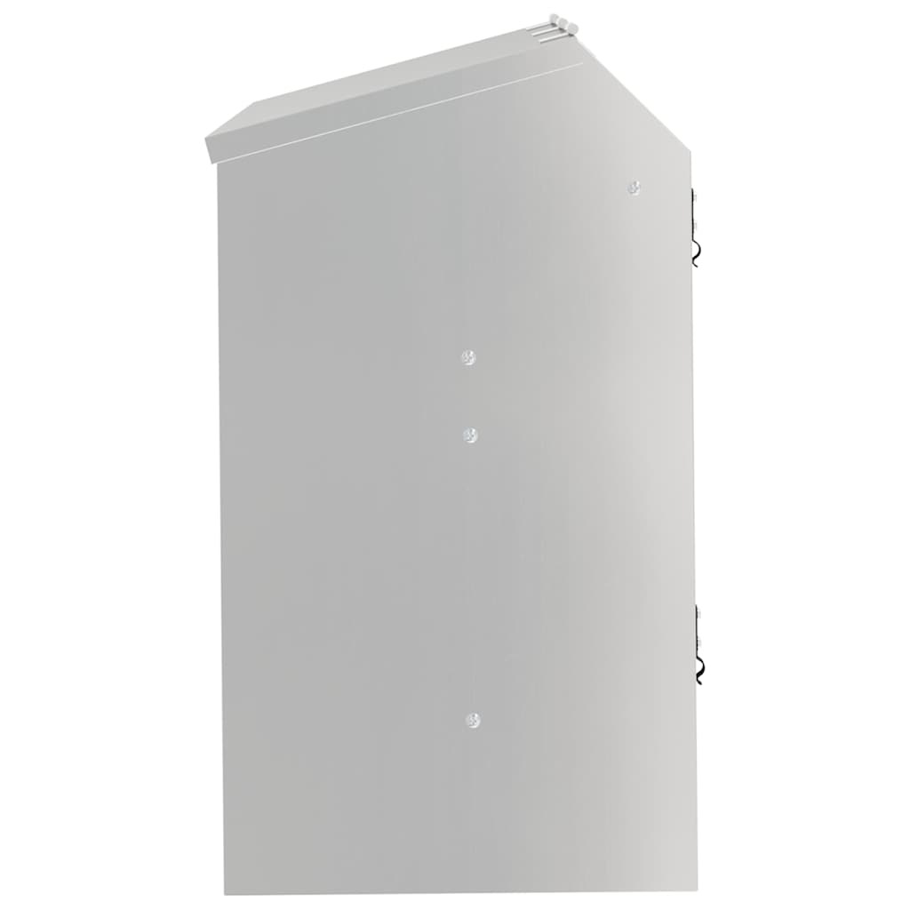 Comedouro para Coelhos Prateado 64.5 x 25.5 x 45.5 cm