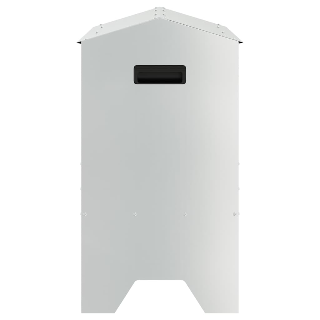 Trincheira para Alimentação de Gado Prateado 79 x 35 x 62 cm