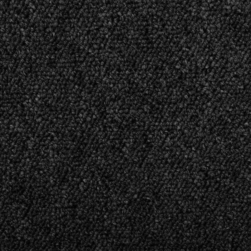 Runner de Carpete Antracite 100 x 300 cm 100% Polipropileno