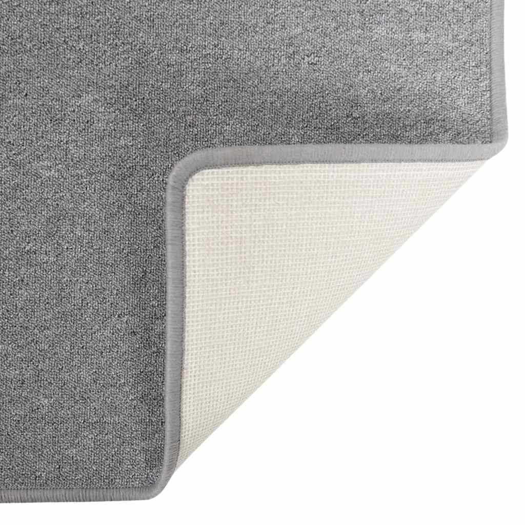 Runner de Carpete Antracite 100 x 300 cm 100% Polipropileno