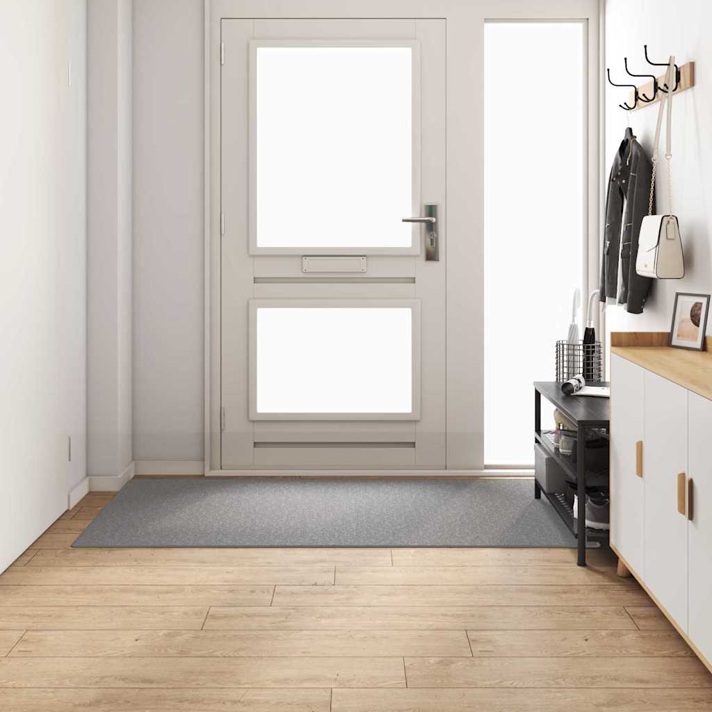 Runner de Carpete Antracite 100 x 300 cm 100% Polipropileno