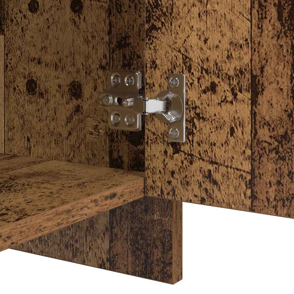 Aparadores 2 pcs Madeira antiga 70 x 41 x 75 cm