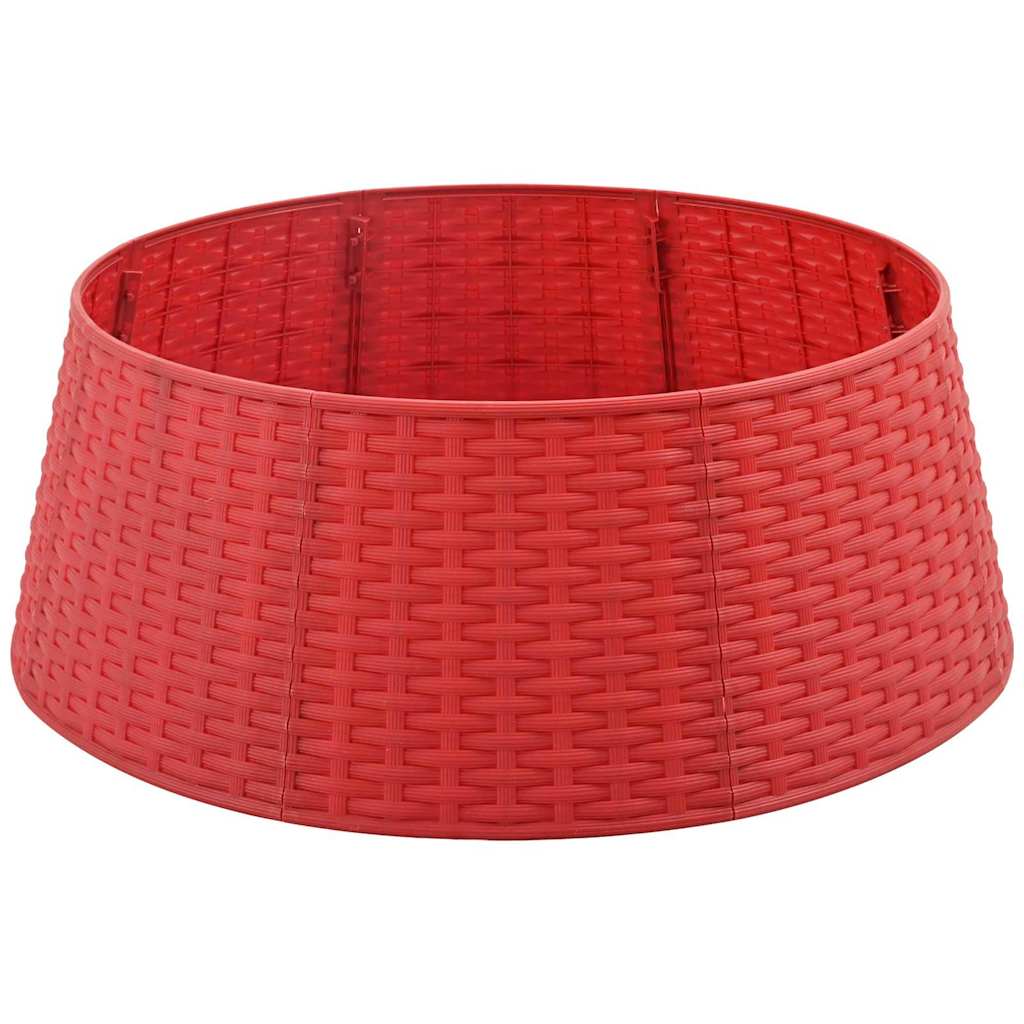 SaiadeÁrvoredeNatal Vermelho Ø 65 x 23 cm Plástico