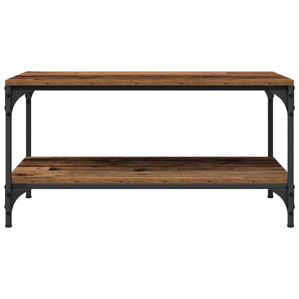 Mesa de centro Madeira antiga Madeira processada