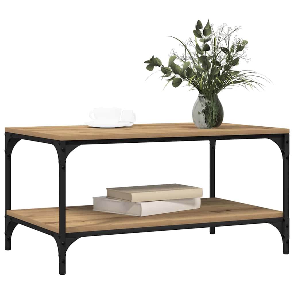 Mesa de centro carvalho artisiano Madeira processada