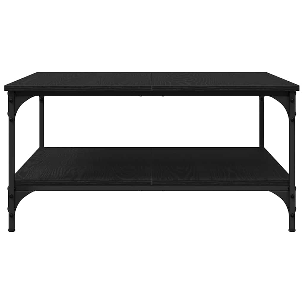 Mesa de centro Carvalho preto 80 x 80 x 40 cm