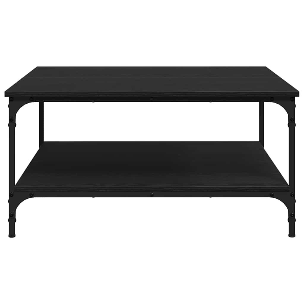 Mesa de centro Carvalho preto 80 x 80 x 40 cm