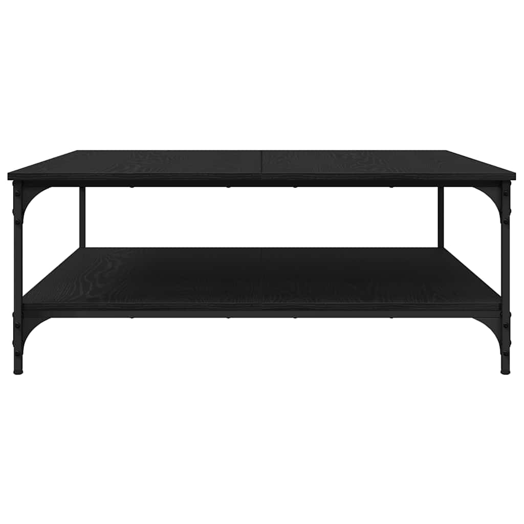 Mesa de centro Carvalho preto 100 x 100 x 40 cm