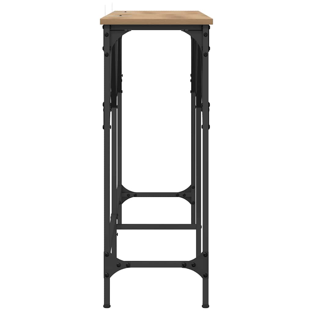 Aparador carvalho artisiano 140 x 29 x 75 cm Madeira processada