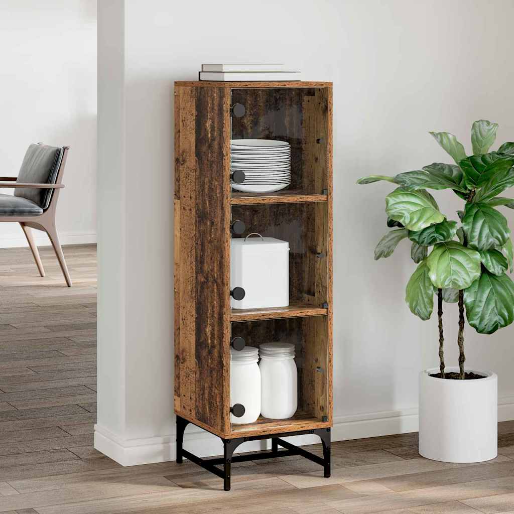 Buffê Madeira antiga 35 x 37 x 117 cm Madeira processada