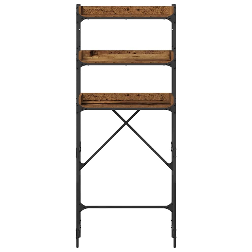 Prateleira para Máquina de Lavar com prateleira Madeira antiga