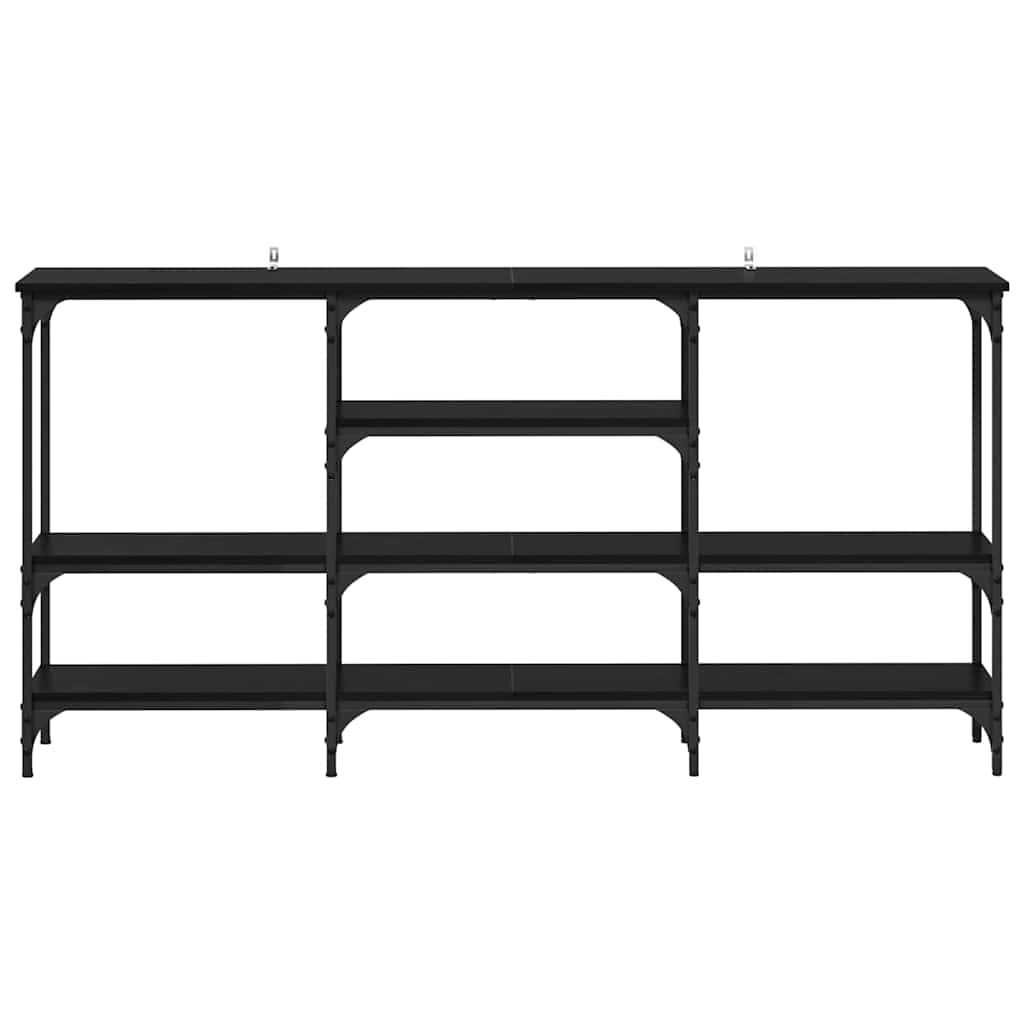 Aparador Carvalho preto 160 x 29 x 80 cm Madeira processada