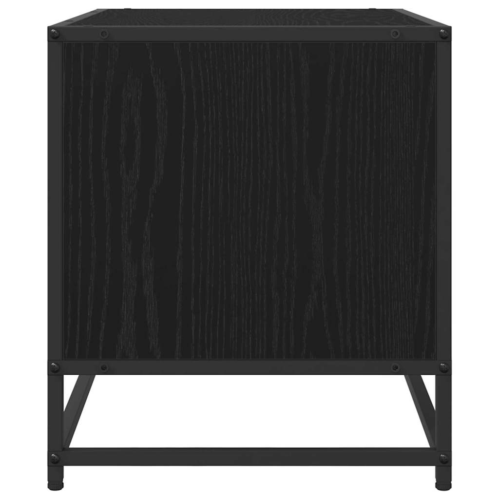 Gabinete para TV Carvalho preto 61 x 40 x 46 cm