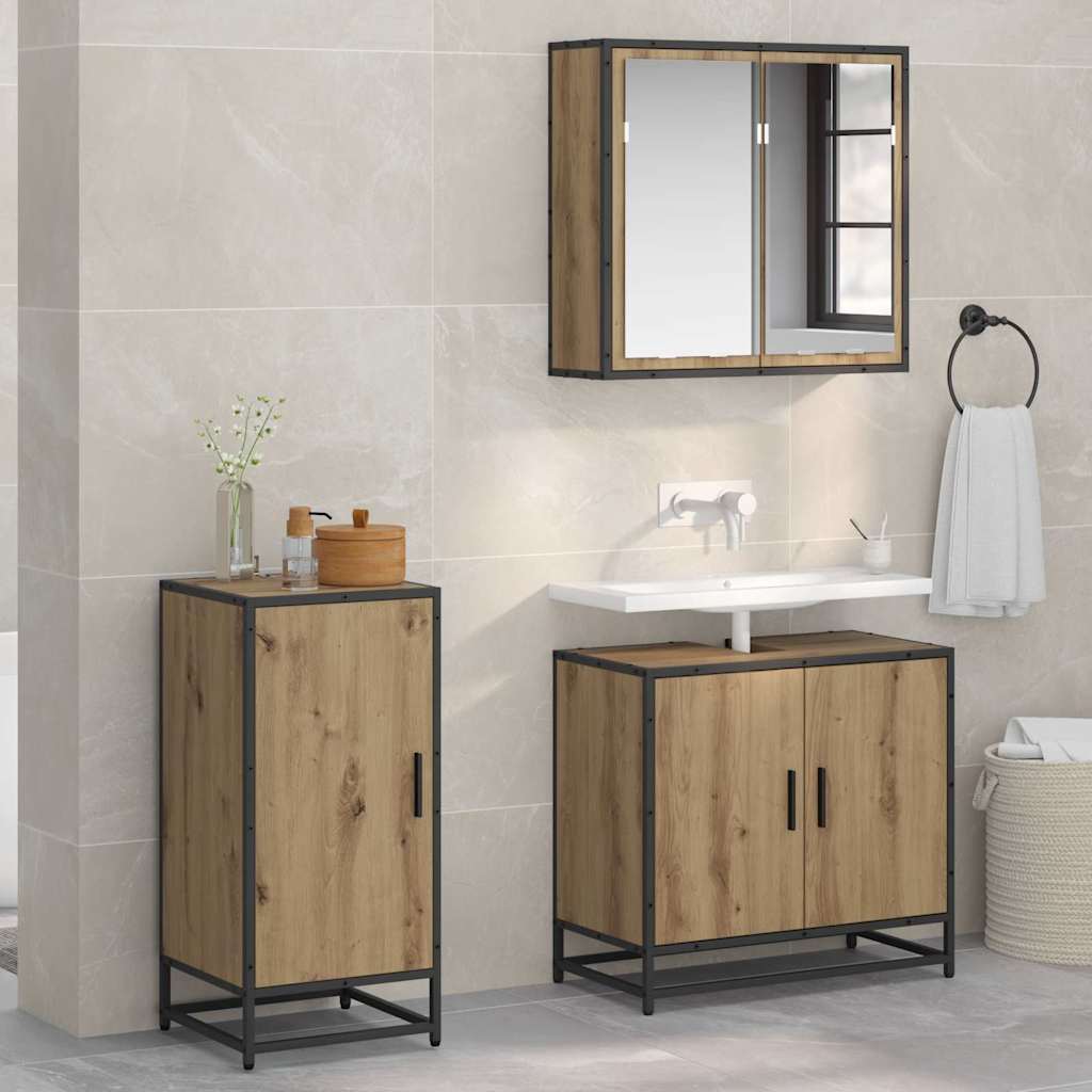 Buffet carvalho artisiano 35 x 35,5 x 76 cm Madeira processada