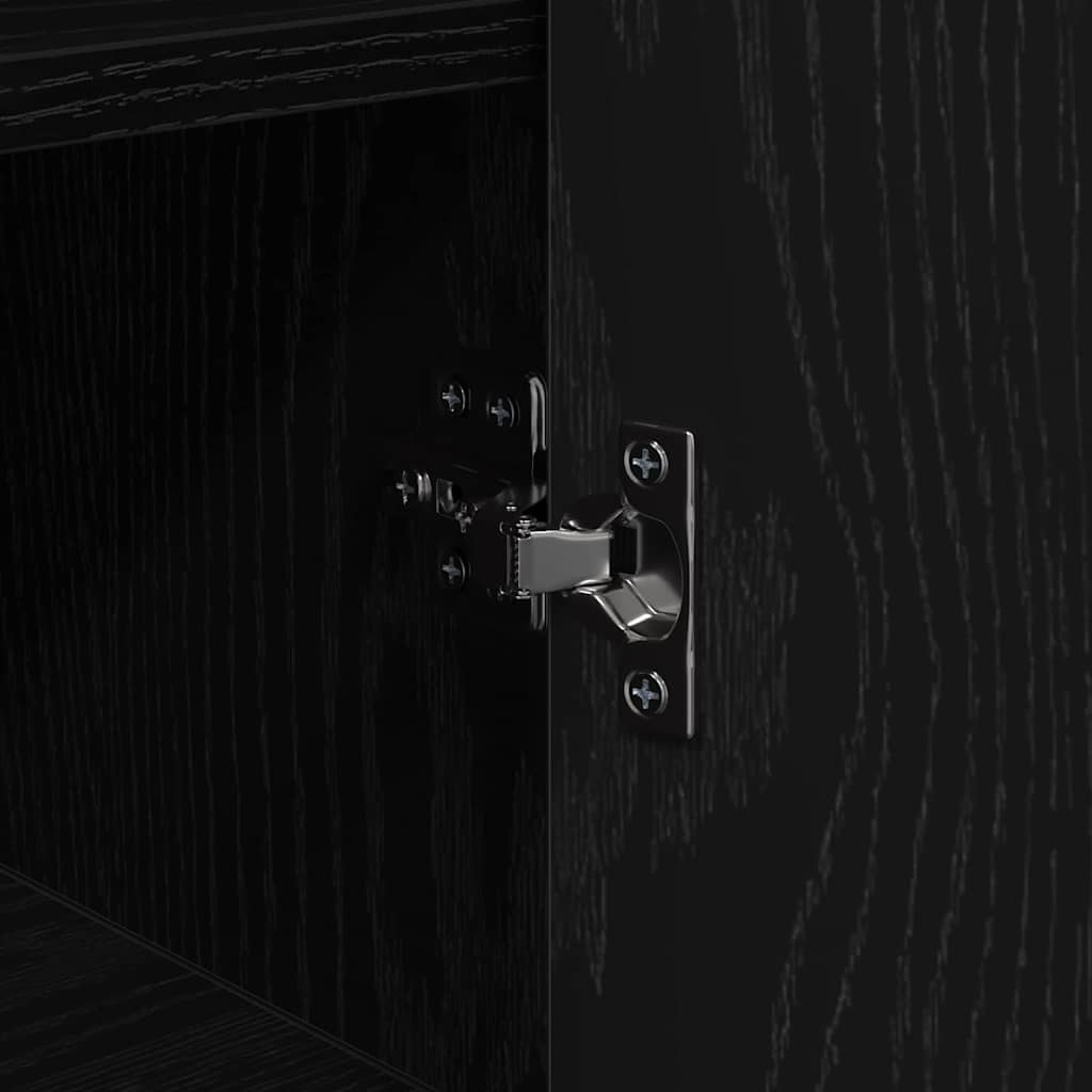 Buffet Carvalho preto 35 x 35,5 x 76 cm Madeira processada