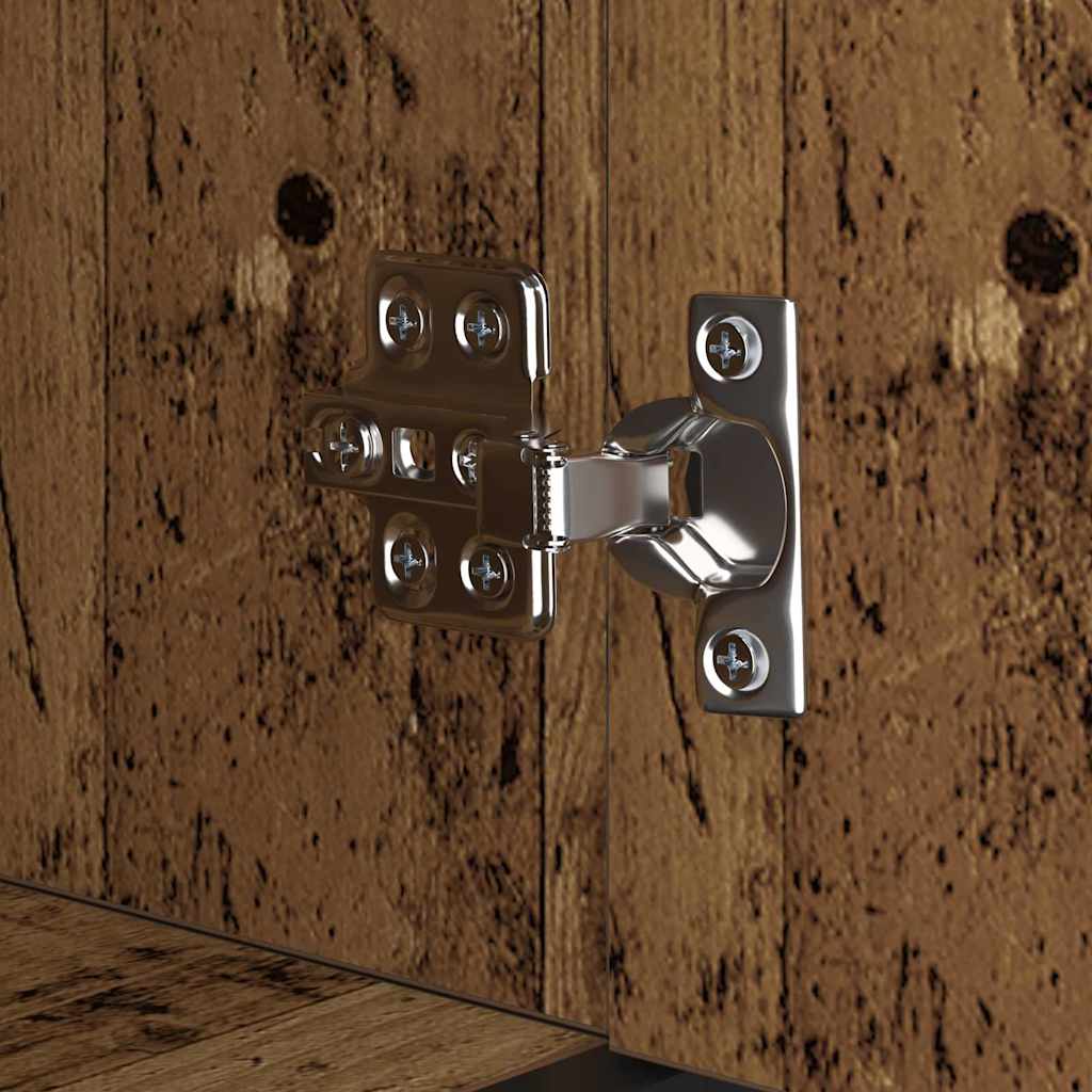 Armário de Banheiro com porta Madeira antiga 35 x 37,5 x 100 cm