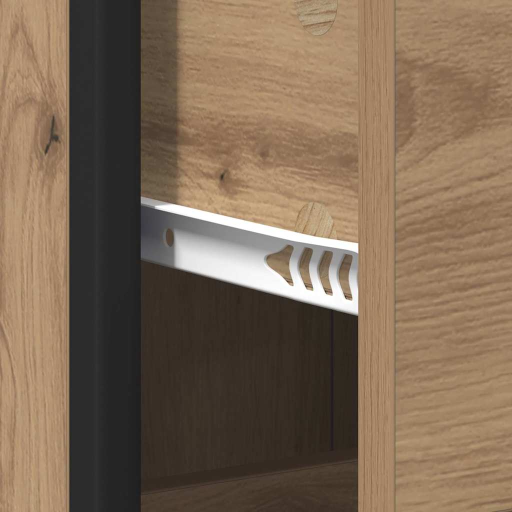 Armário de Banheiro carvalho artisiano 35 x 37,5 x 166 cm