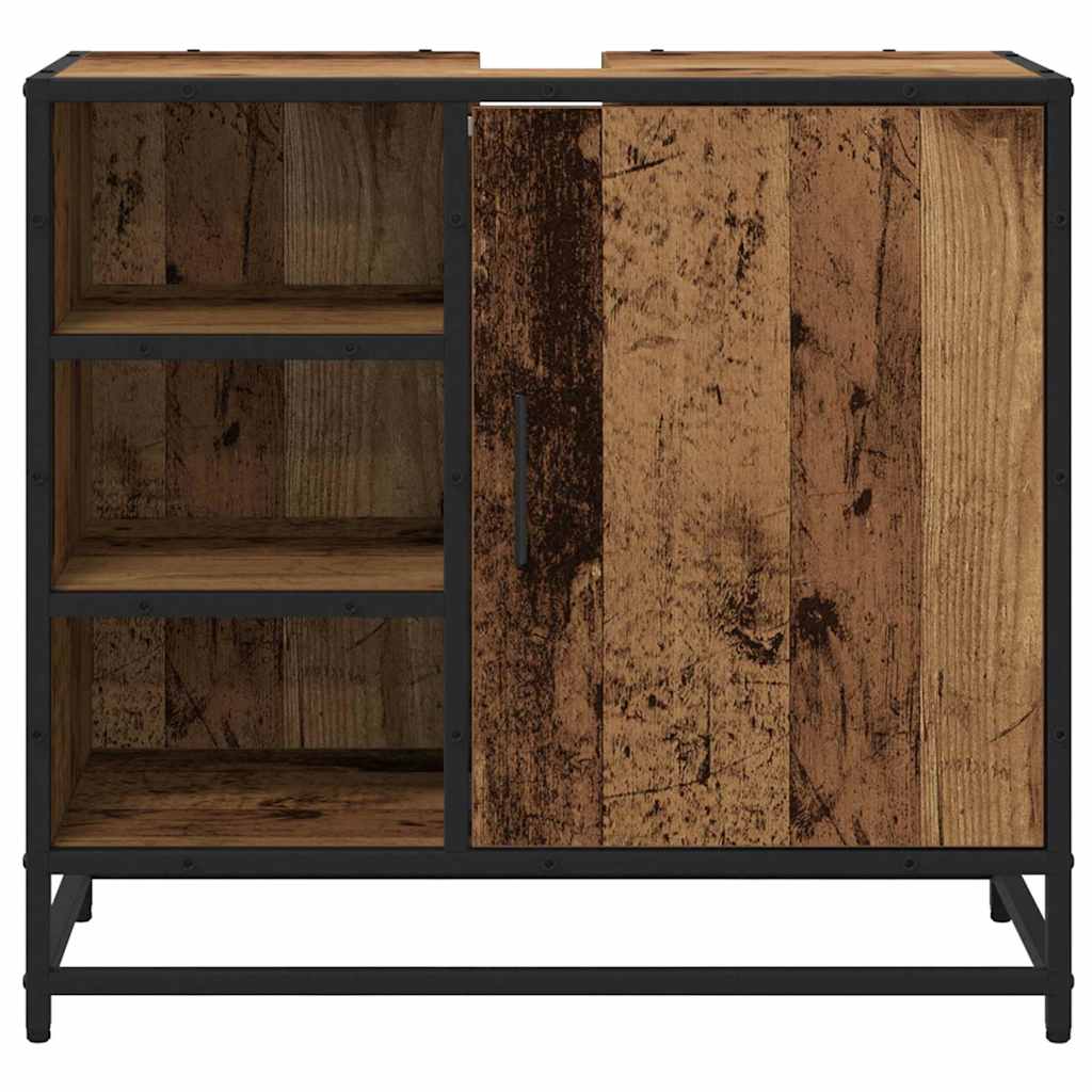 Armário para Pia de Banheiro Madeira antiga 65 x 33 x 60 cm