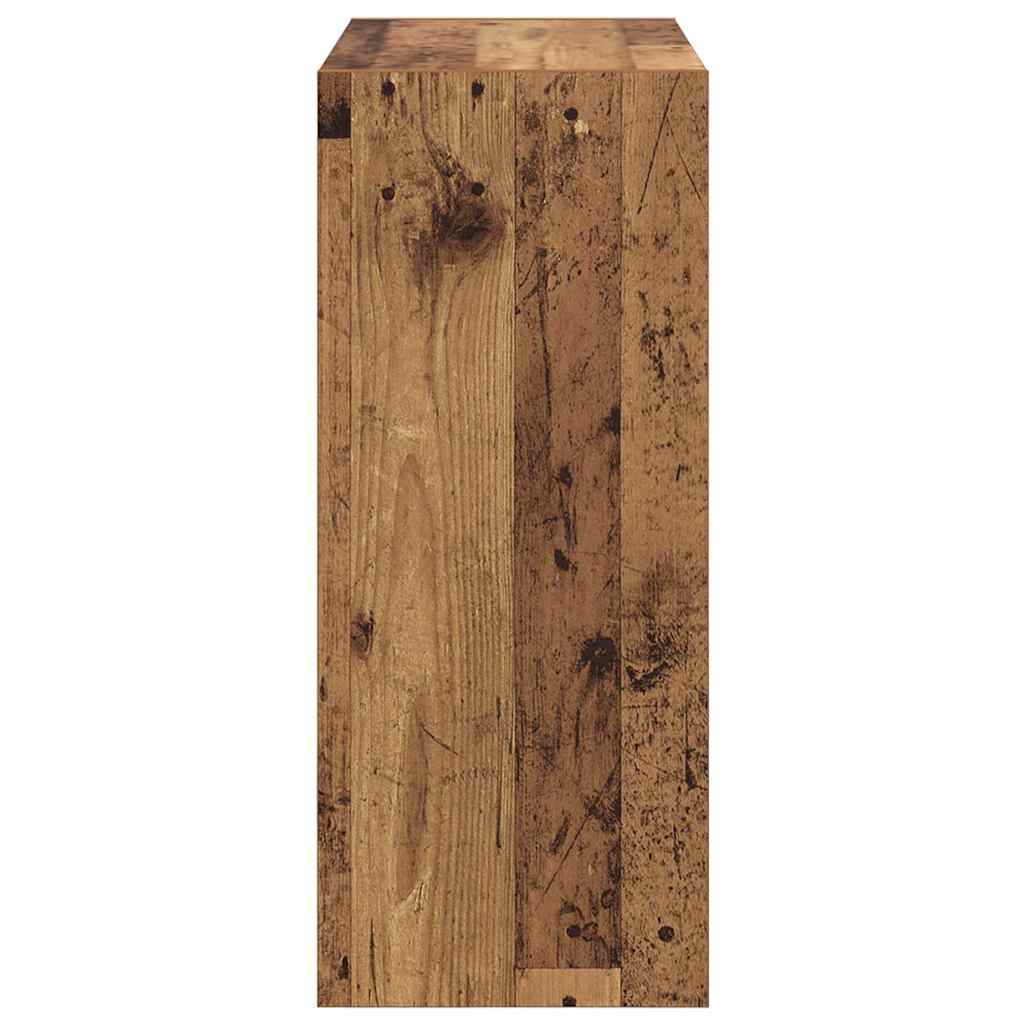 Gabinete de Livros Madeira antiga 60 x 30 x 72 cm