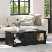 Mesa de centro Carvalho preto 100 x 50 x 36 cm