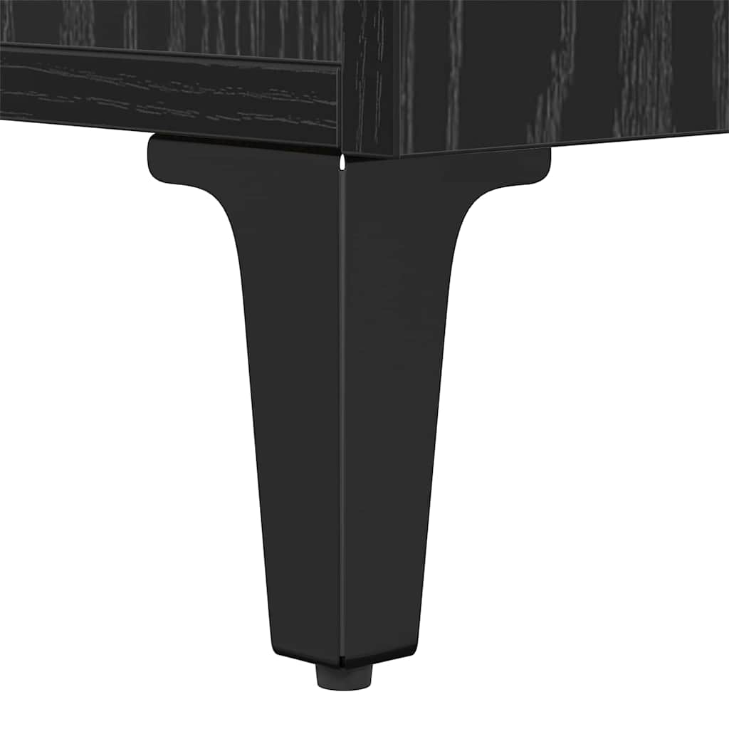 Armário de Cabeceira Carvalho preto 40 x 35 x 47,5 cm