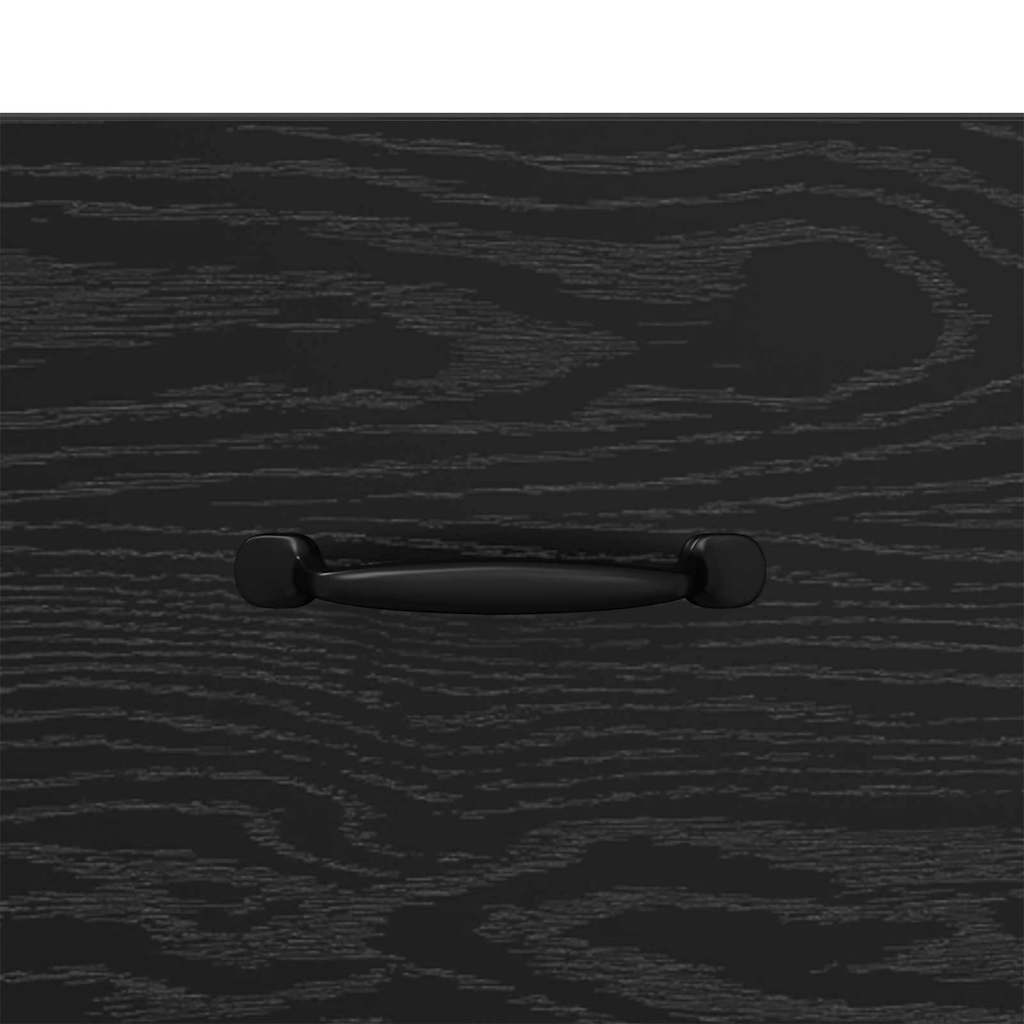 Armário de Cabeceira Carvalho preto 40 x 35 x 47,5 cm