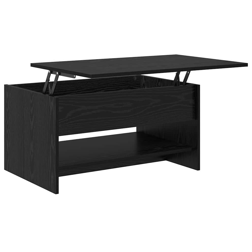 Mesa de centro Carvalho preto 80 x 50.5 x 41.5 cm