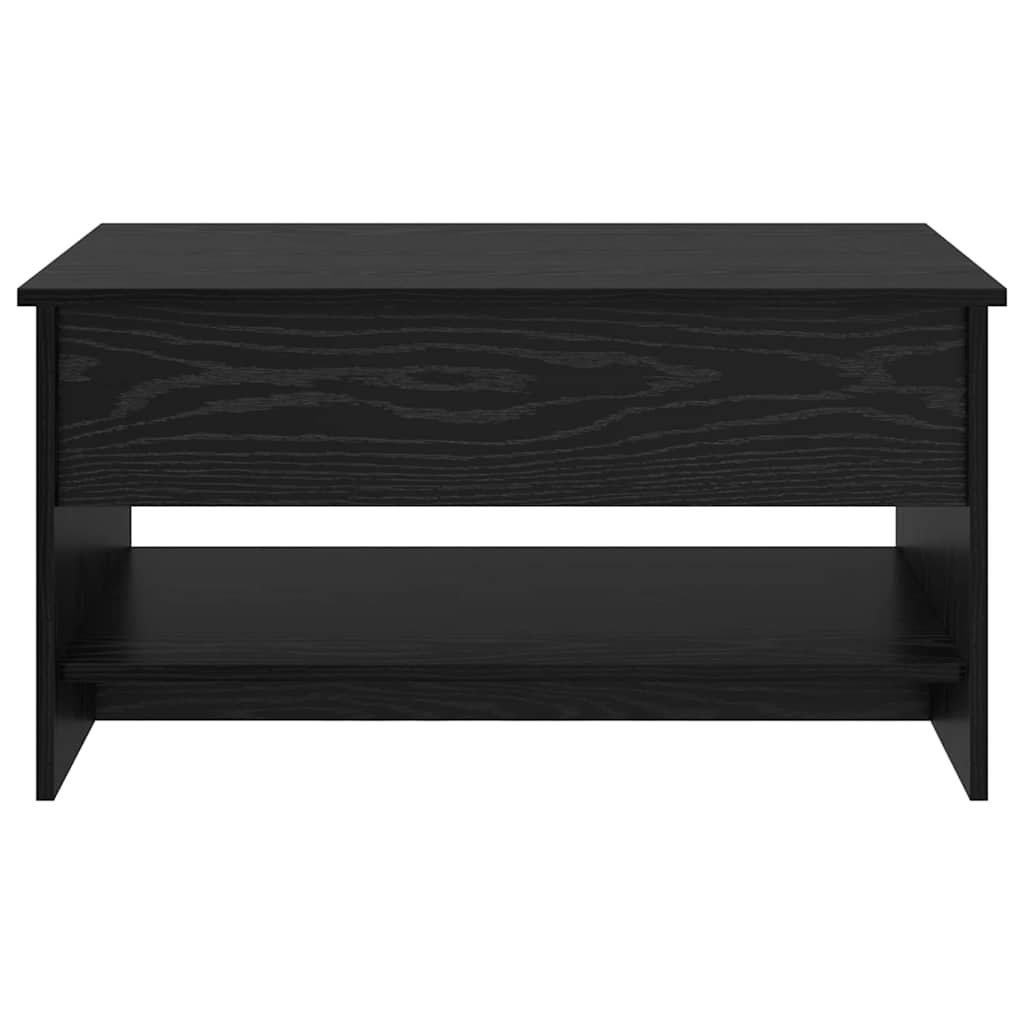 Mesa de centro Carvalho preto 80 x 50.5 x 41.5 cm