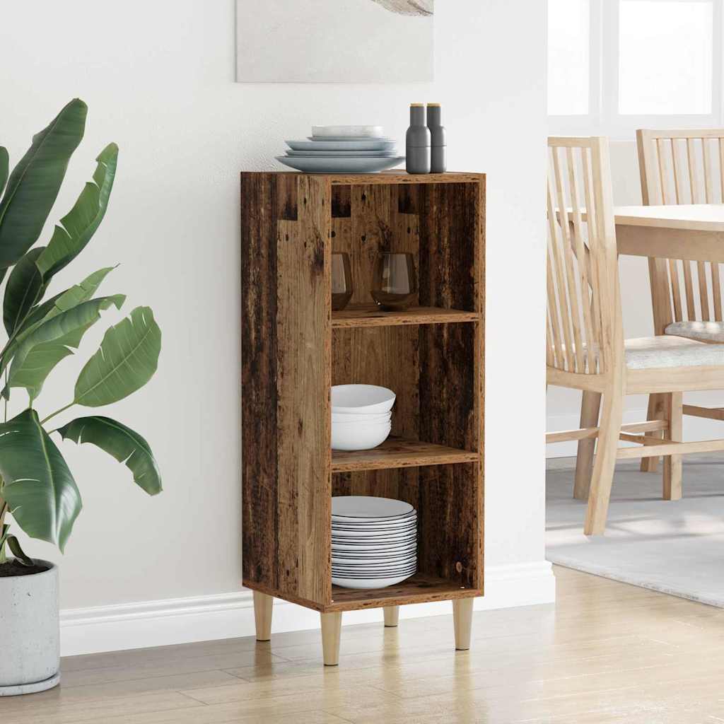 Buffet Madeira antiga 32,5 x 34,5 x 90 cm Madeira processada