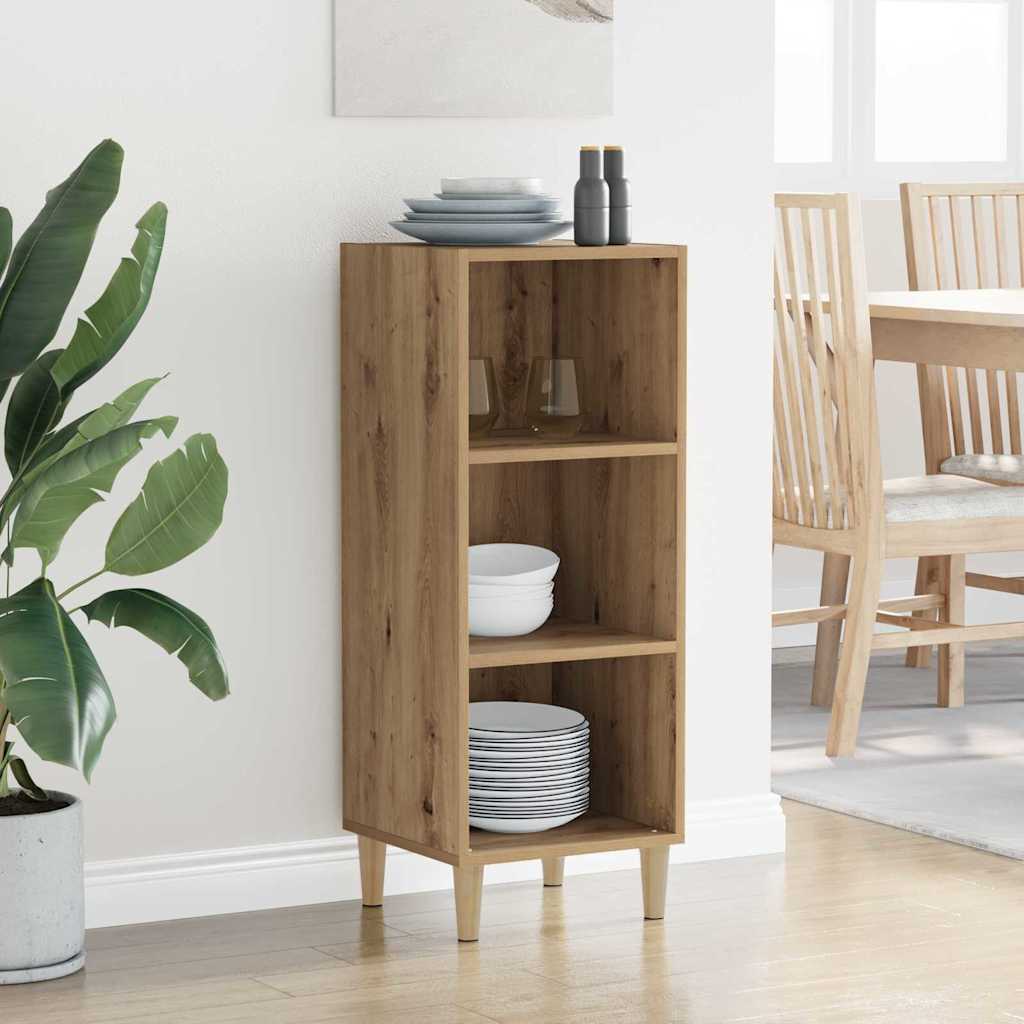 Buffet carvalho artisiano 32,5 x 34,5 x 90 cm