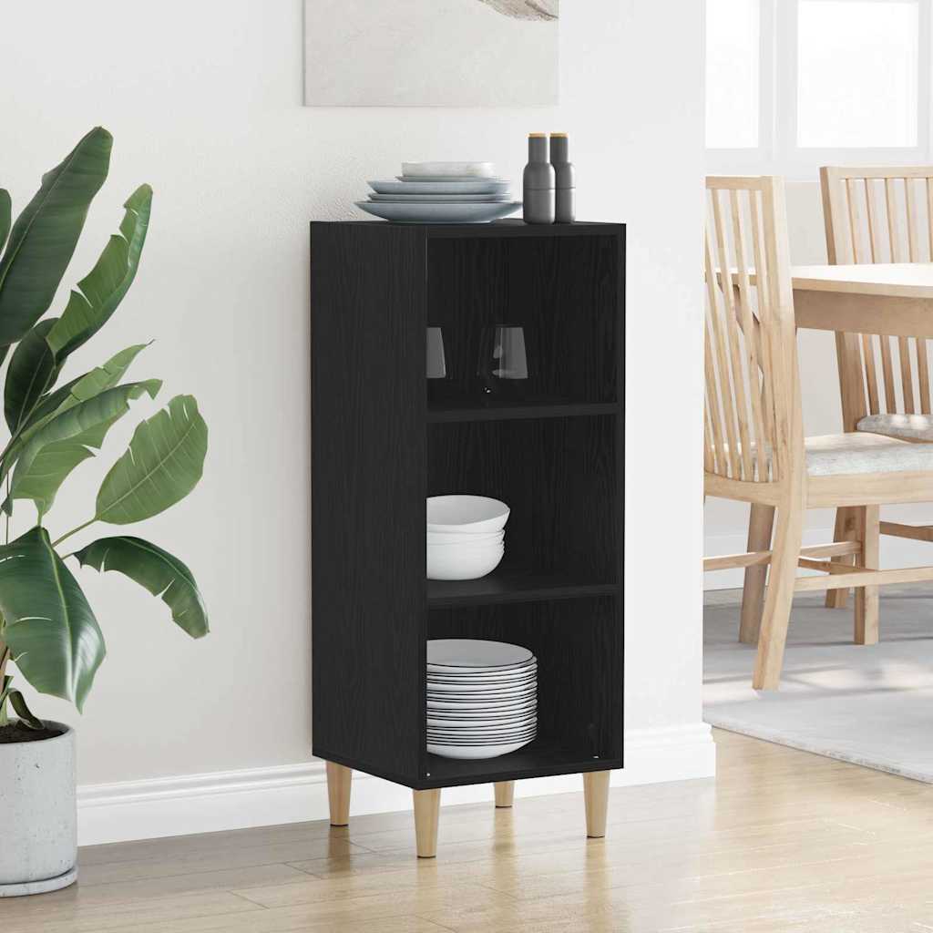 Buffet Carvalho preto 32,5 x 34,5 x 90 cm Madeira processada