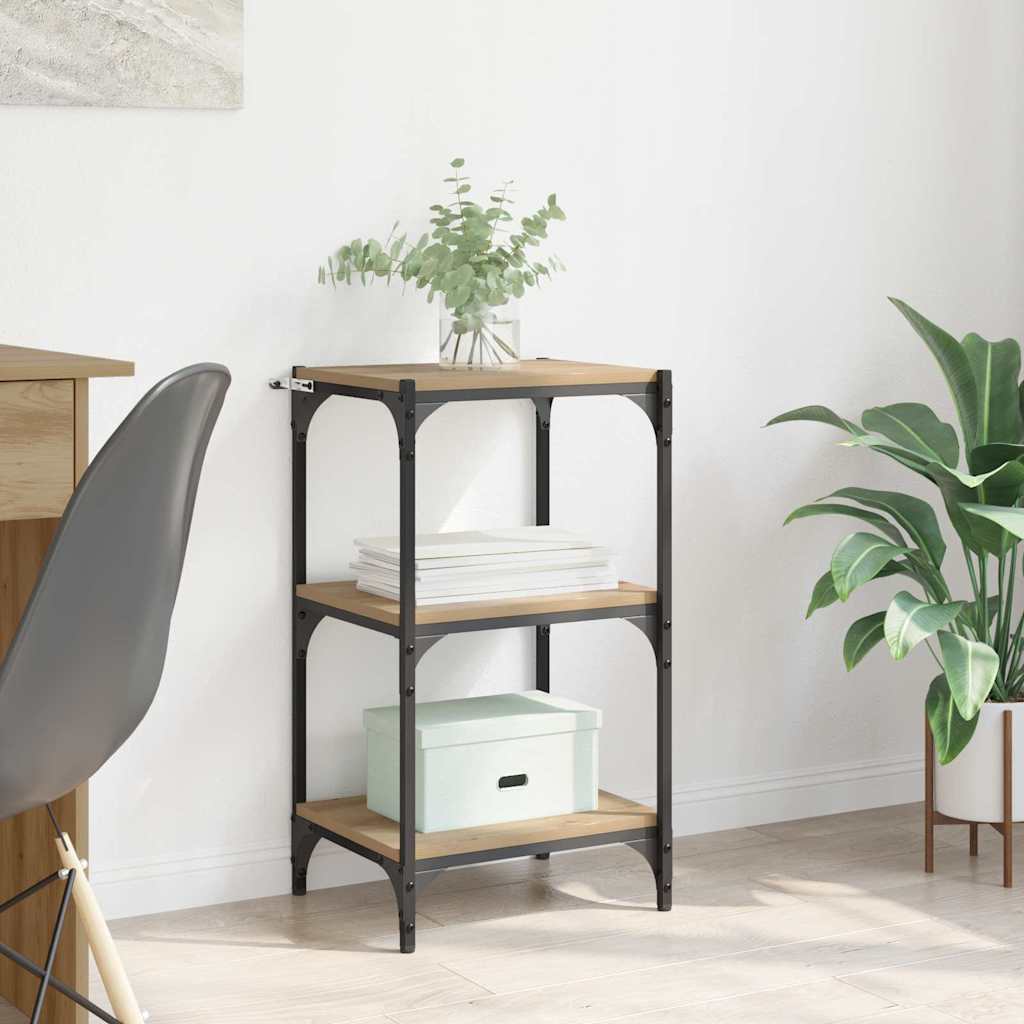 Gabinete de Livros carvalho artisiano 40 x 33 x 70,5 cm