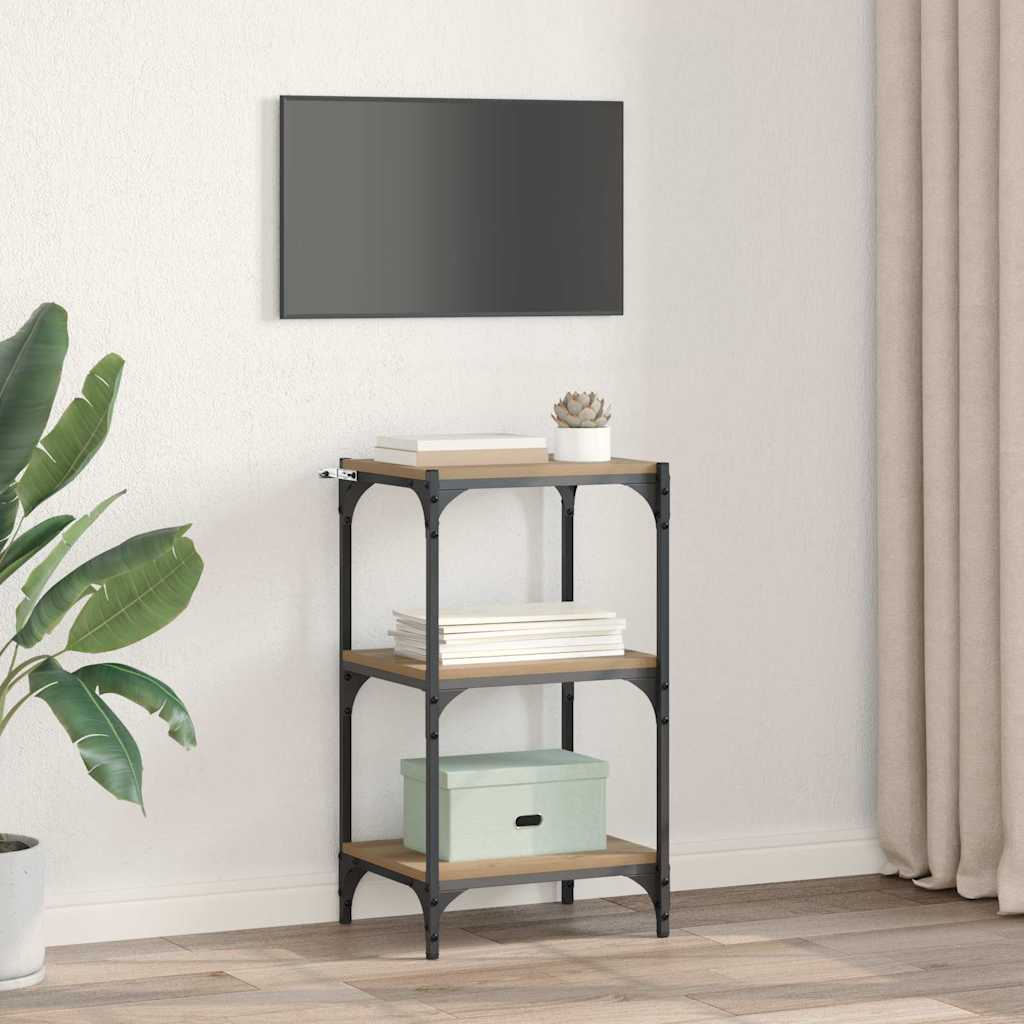 Gabinete de Livros carvalho artisiano 40 x 33 x 70,5 cm