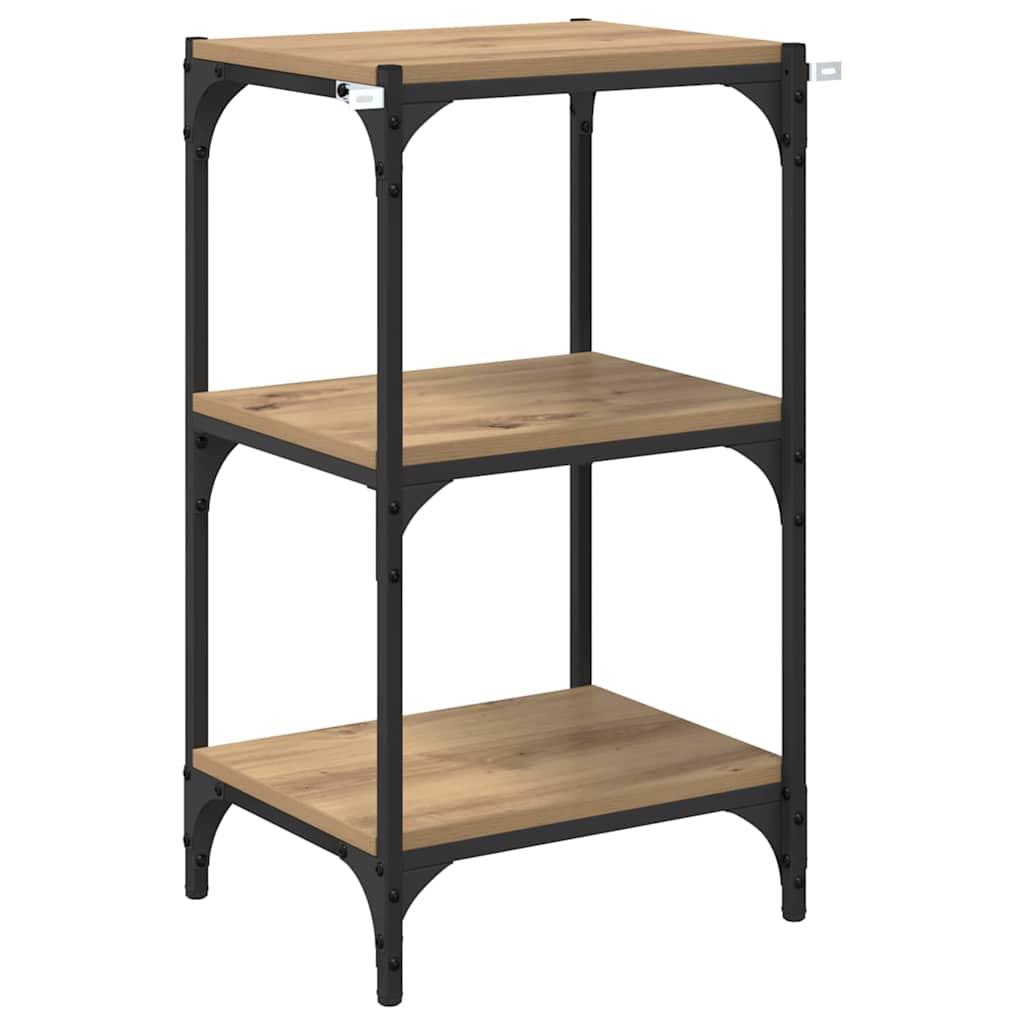 Gabinete de Livros carvalho artisiano 40 x 33 x 70,5 cm