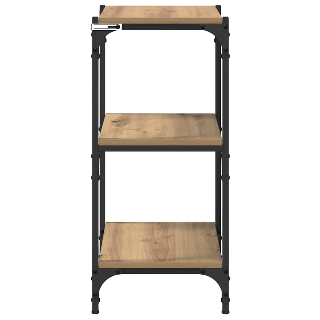 Gabinete de Livros carvalho artisiano 40 x 33 x 70,5 cm