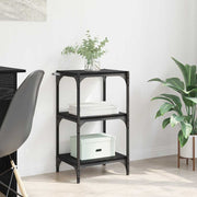 Gabinete de Livros Carvalho preto 40 x 33 x 70,5 cm