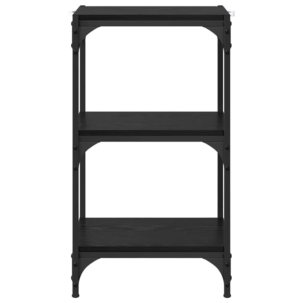 Gabinete de Livros Carvalho preto 40 x 33 x 70,5 cm