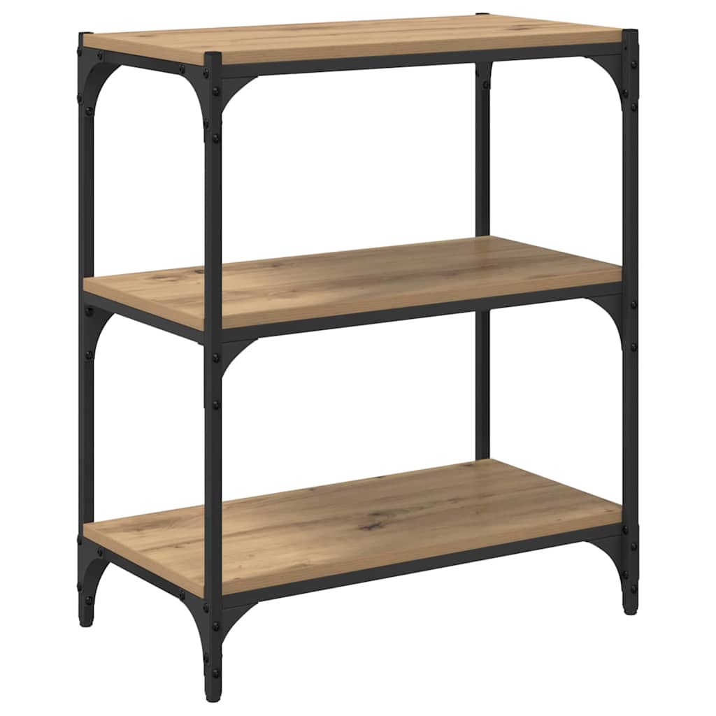 Gabinete de Livros carvalho artisiano 60 x 33 x 70,5 cm