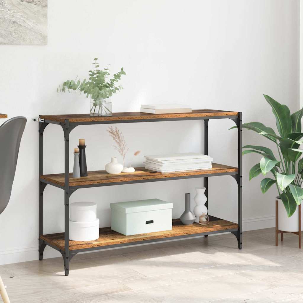 Gabinete de Livros Madeira antiga 100 x 33 x 70,5 cm