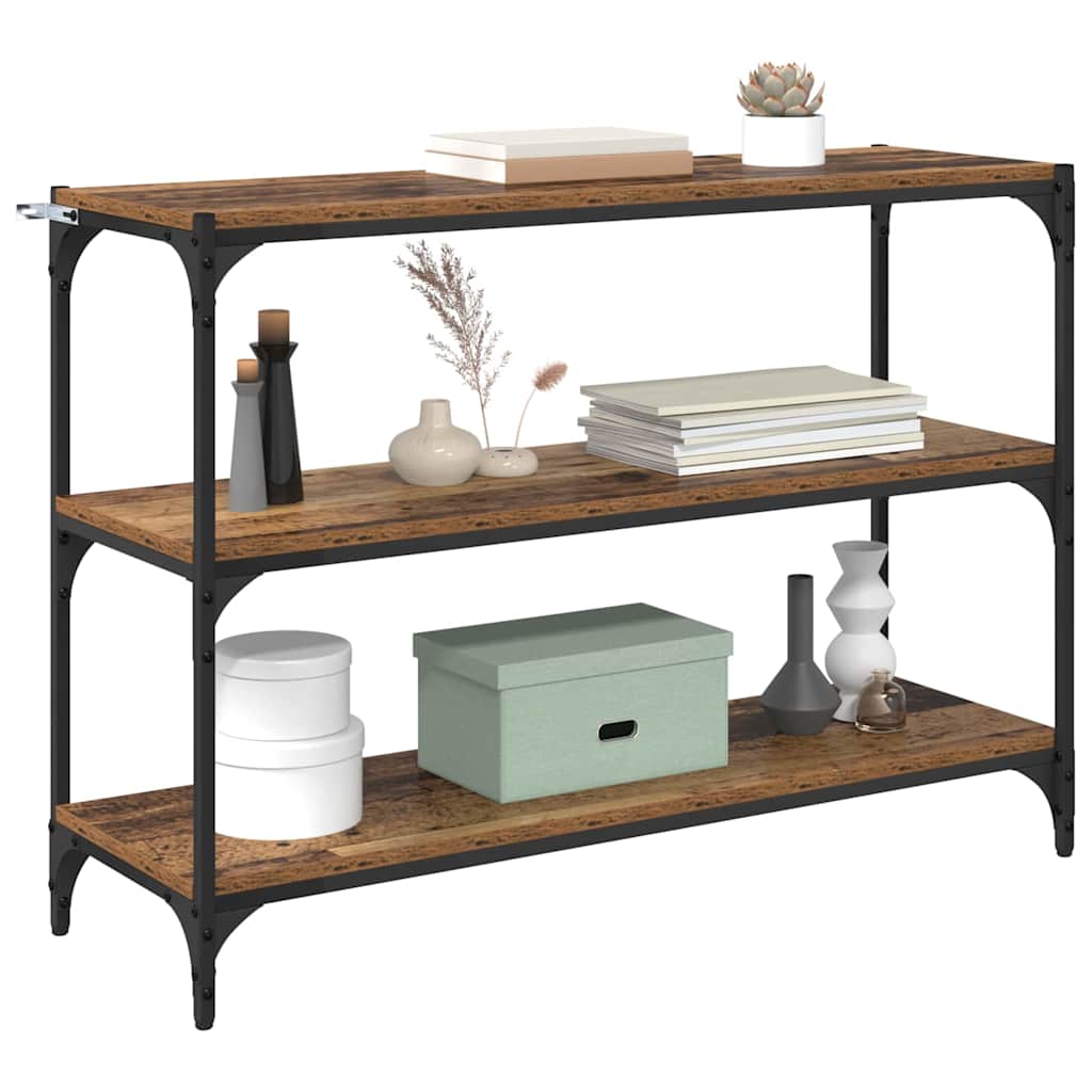 Gabinete de Livros Madeira antiga 100 x 33 x 70,5 cm