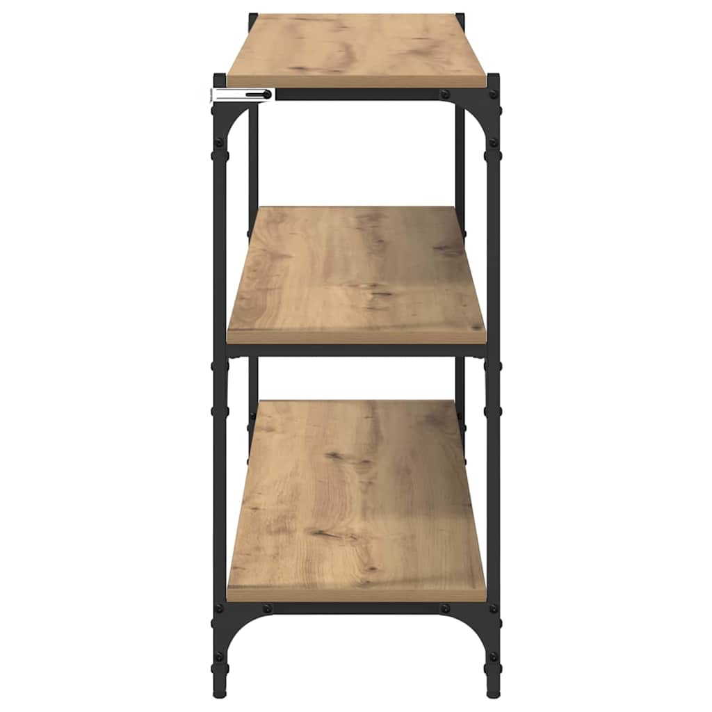 Gabinete de Livros carvalho artisiano 100 x 33 x 70,5 cm